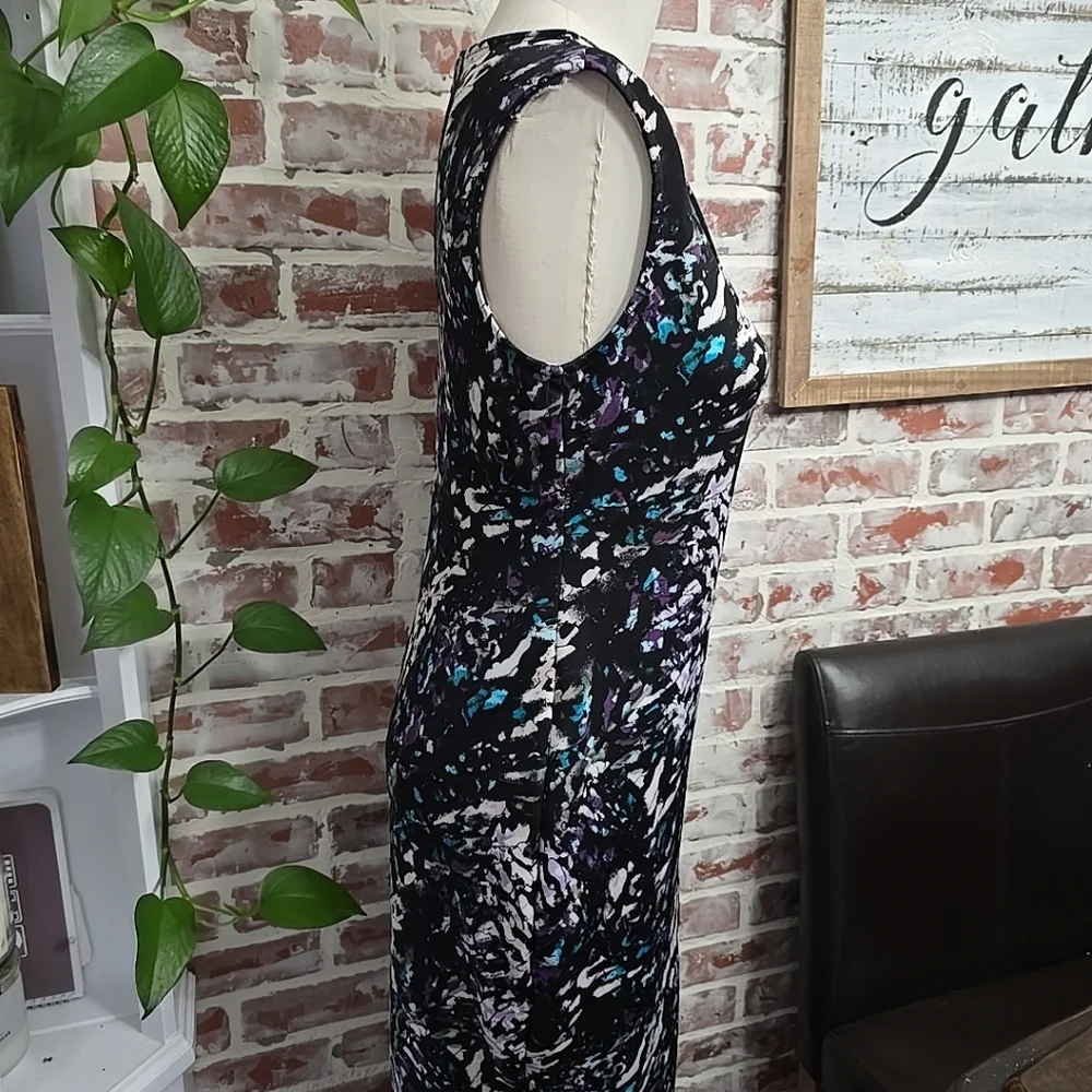 Mossimo womens dress multi color sz medium sleeveless - Picture 3 of 6